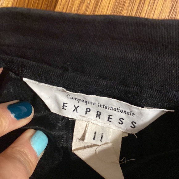 Express black wrap skirt. Good condition. - Picture 2 of 3